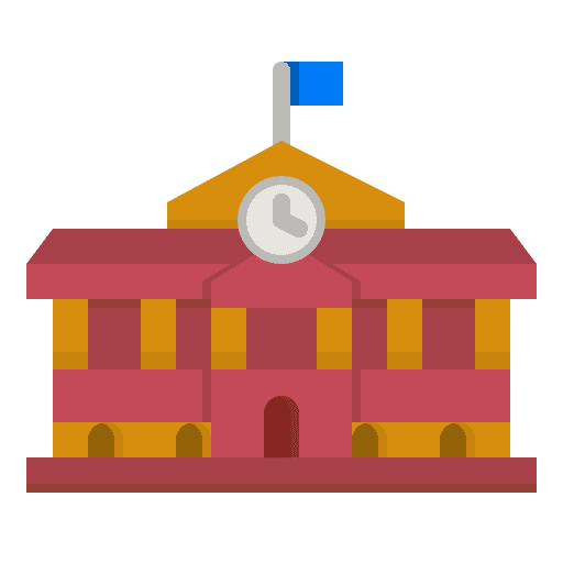 School buildings education school icon