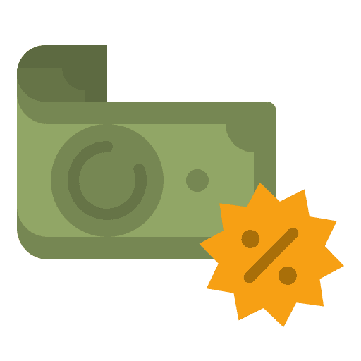 Taxes taxes business and finance offer icon