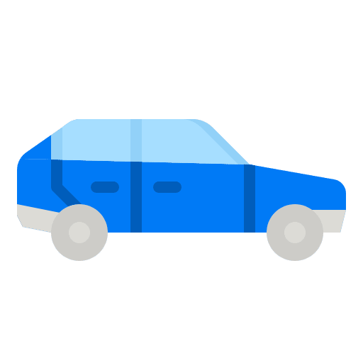 Car transportation vehicle automobile icon