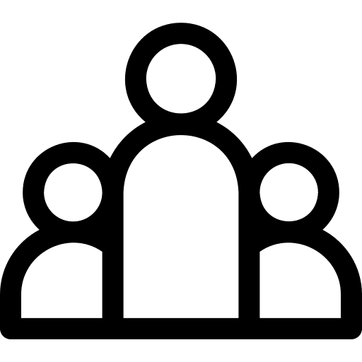 Leader team person teamwork icon