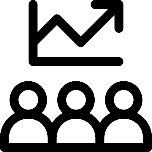 Teamwork team teamwork analysis icon