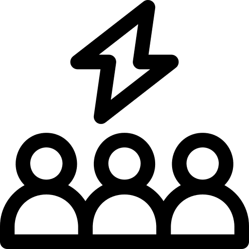 Brainstorming business and finance idea coworkers icon