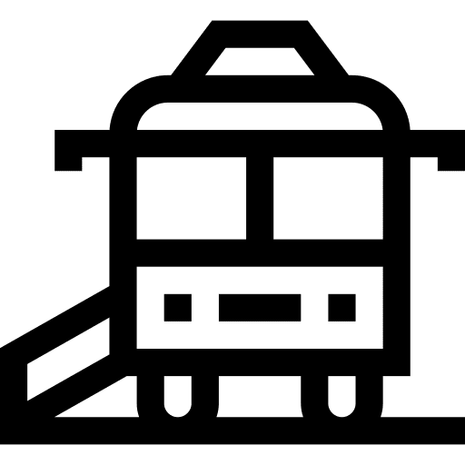 Bus bus disabled ramp icon
