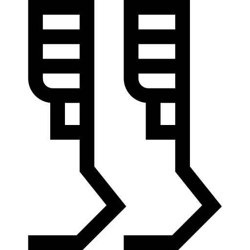 Prosthesis help amputation healthcare and medical icon