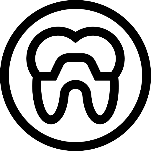 Prosthesis tooth prosthesis dental icon