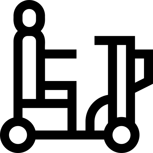 Scooter assistance accessibility scooter icon
