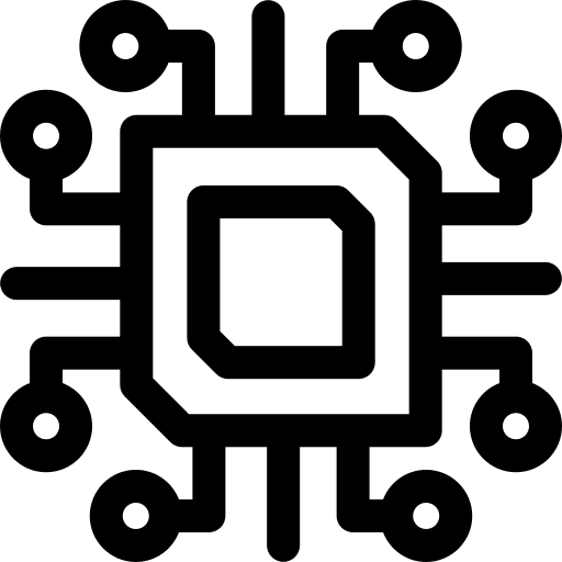 Chip chip circuit board computing icon