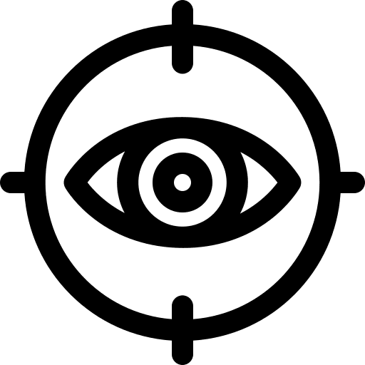 Eye eye look view icon