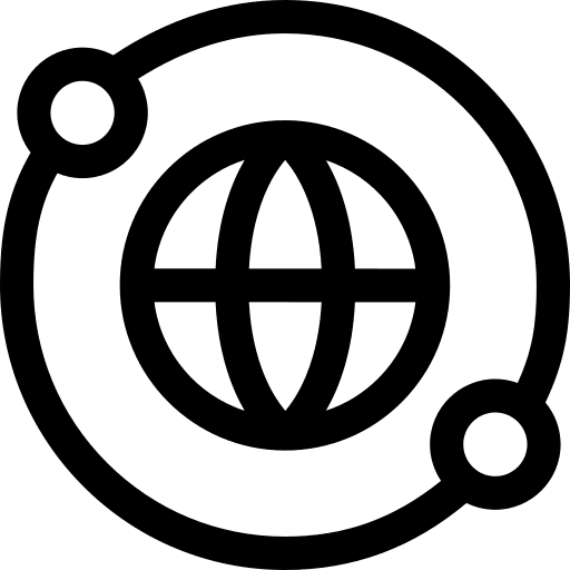 Worldwide geography global maps and flags icon