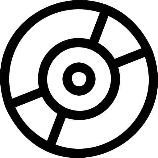 Cd cd compact disc music and multimedia icon