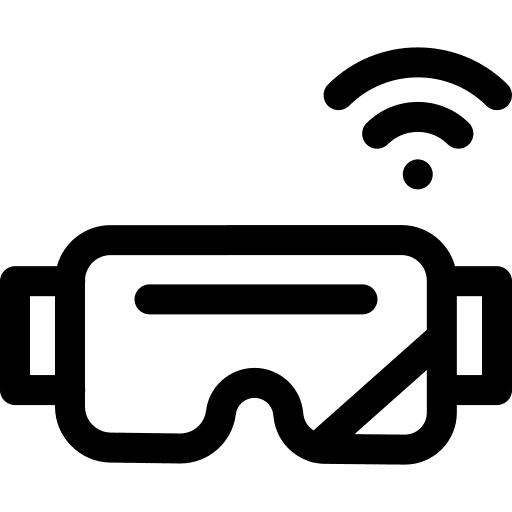 Vr glasses electronics virtual reality vr glasses icon