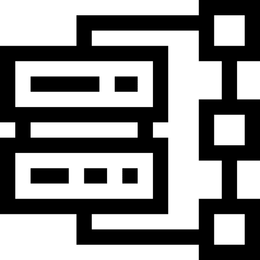 Database files network server icon