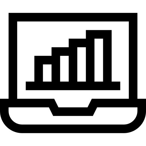 Growth statistics business and finance arrow icon