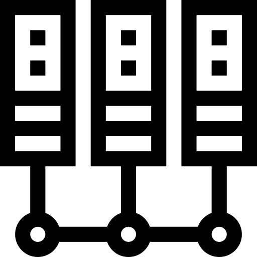 Network network defense security icon