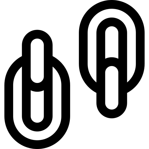 Link seo and web unlink broken icon