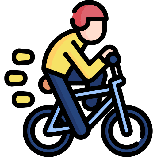 Bike riding cycling bike icon