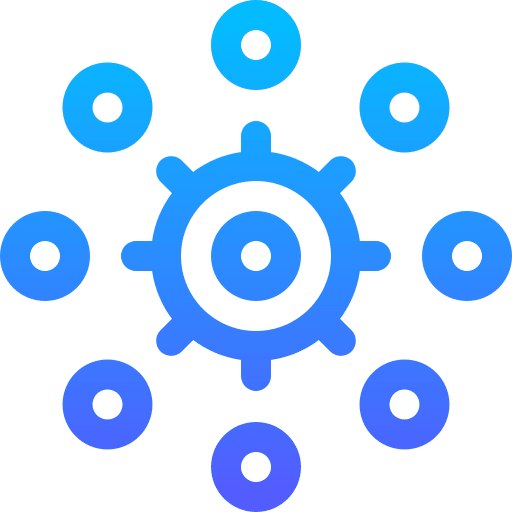 Management organization employee partnership icon