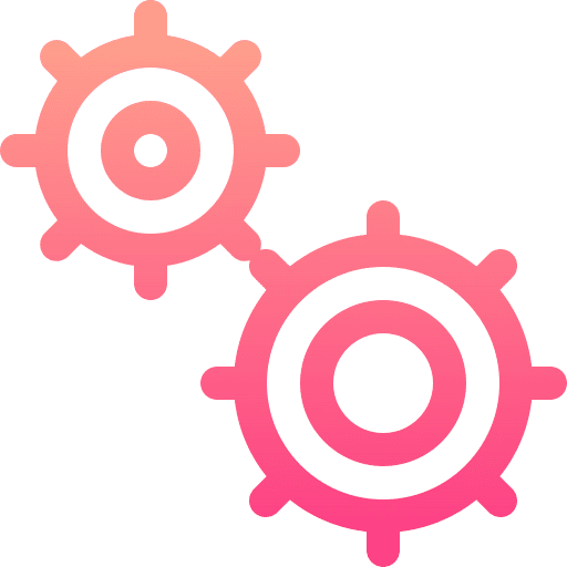 Gear gears business and finance settings icon