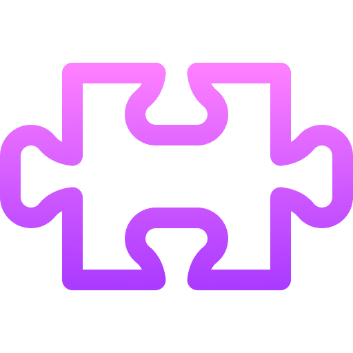 Puzzle toys hobbies and free time piece icon