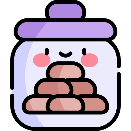 Cookies jar bakery food and restaurant icon