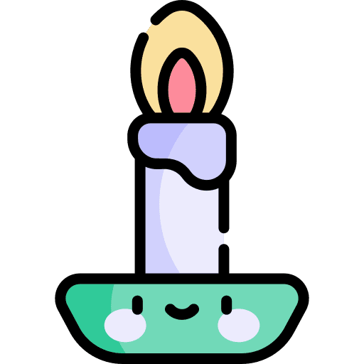 Candle eid al fitr ramadan religion icon