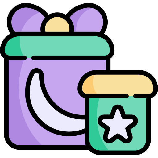 Gift box ramadan eid al fitr surprise icon