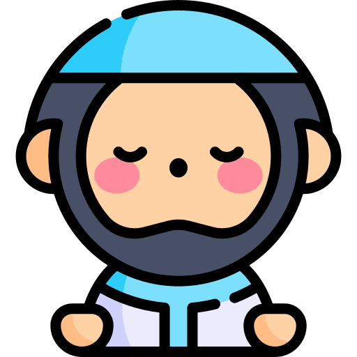 Man user islam pray icon