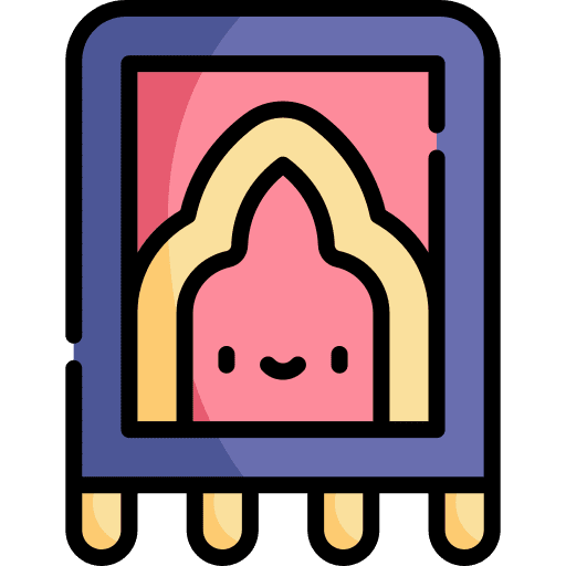 Prayer rug islam moslem ramadan icon