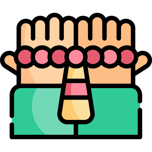 Praying worship hands muslim icon