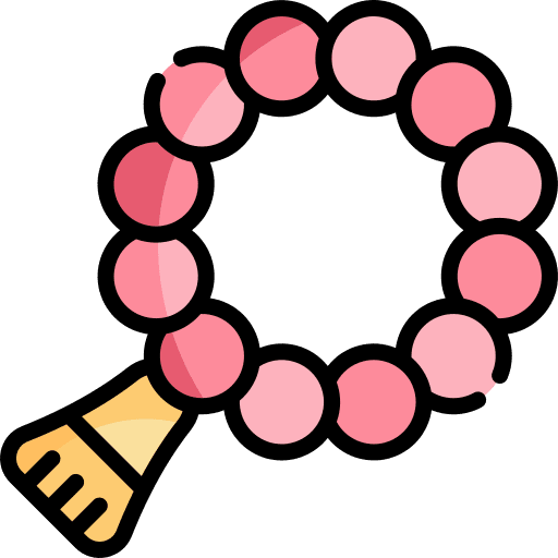 Tasbih tasbih muslim beads icon