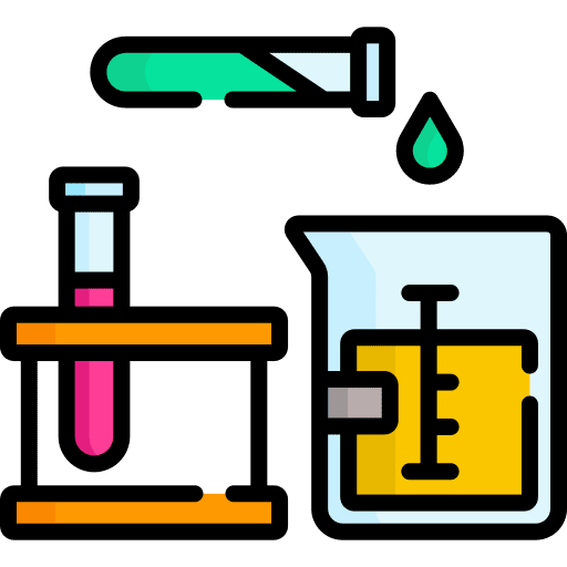 Experiment education chemical experiment icon