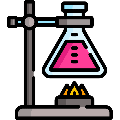 Flask flask chemistry burner icon