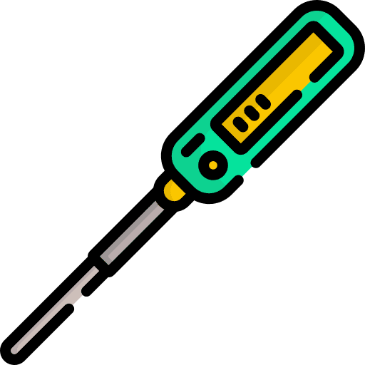Thermometer lab digital thermometer icon