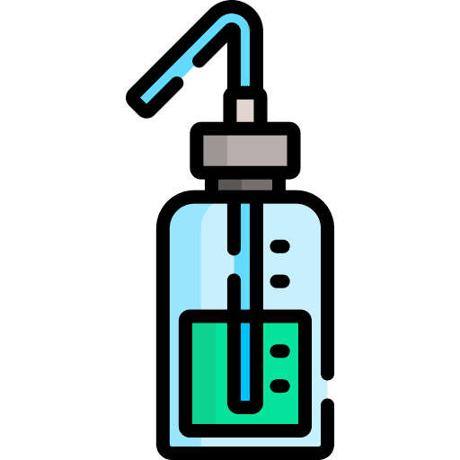 Wash bottle wash bottle tools laboratory icon