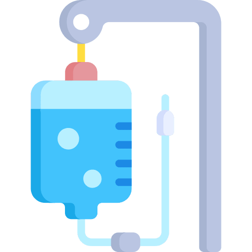 Infused water medical tool infused water iv bag icon