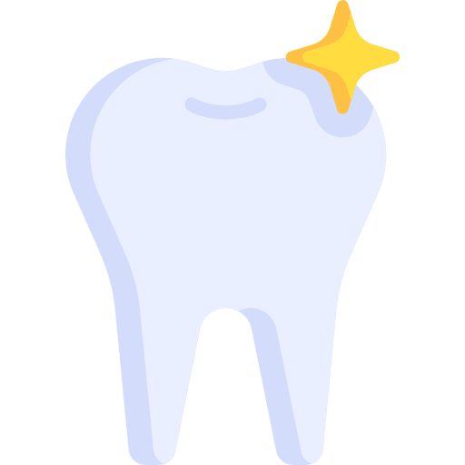 Tooth bright healthcare and medical teeth icon