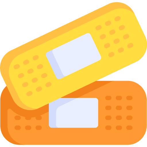 Band aid pharmacy plaster wound icon