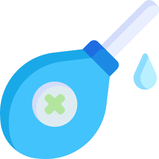 Pear enema medical tool medical equipment clyster icon