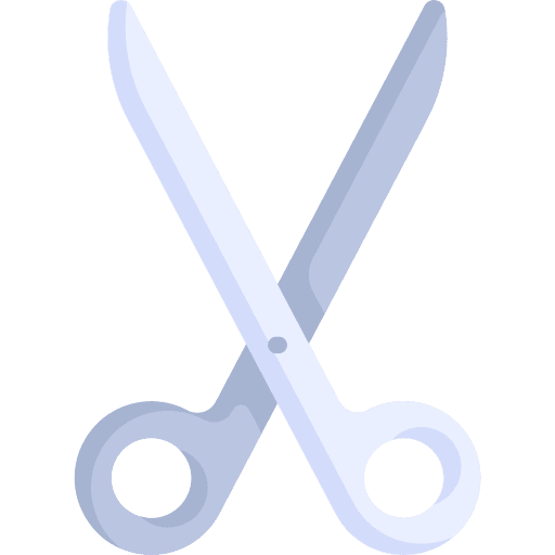 Scissors healthcare and medical hospital surgeon icon