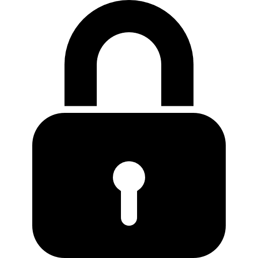 Locked padlock tool symbol padlock icon