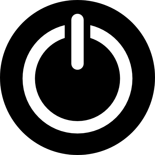 Power circular button symbol symbol power business pack icon