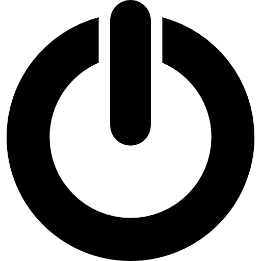 Power sign power symbol business pack icon