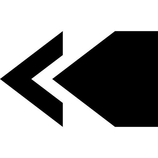 Left arrow variant pointing left arrow directional icon