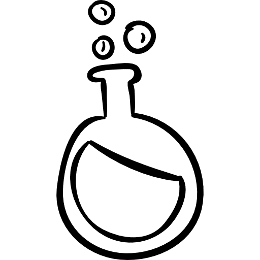 Potion bottle of halloween food halloween bottle icon