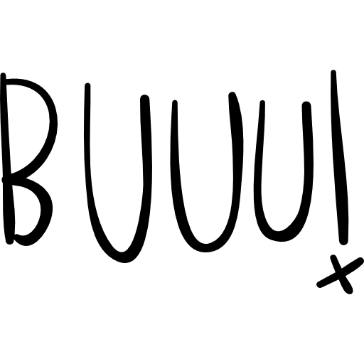 Halloween frightening onomatopeia fright scary frightening icon