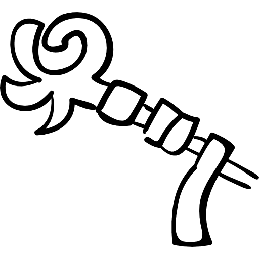 Bandaged halloween arm and hand outline arm hand halloween icon