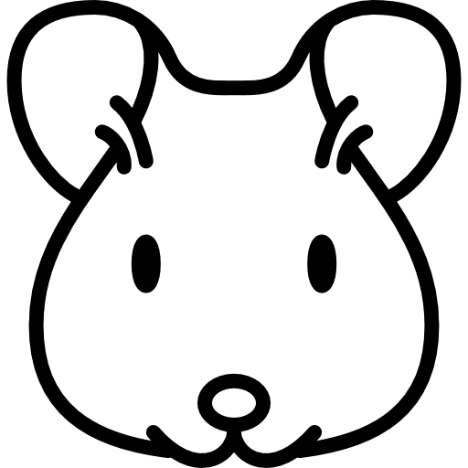 Mouse head animal wild animals icon