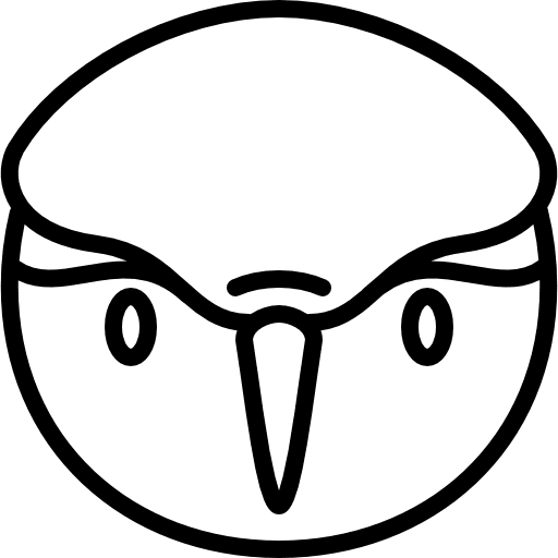 Colibri head wildlife animal wild icon