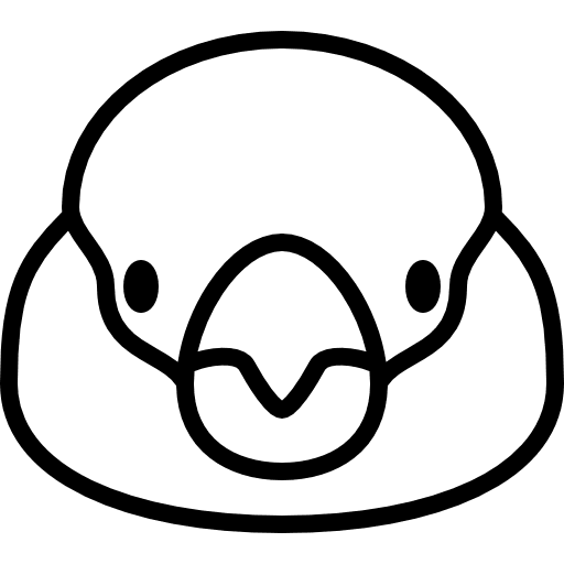 Snigir head bird wildlife animals icon