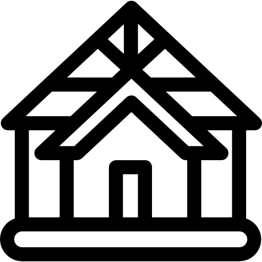 Cabin buildings architecture structure icon